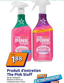 Action THE PINK STUFF Produit d'entretien offre