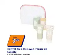 Action Coffret bien-être avec trousse de toilette offre