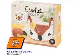 Action Kit panier au crochet offre