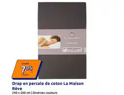 Action Drap en percale de coton La Maison Rêve offre