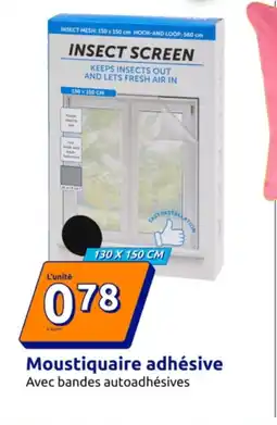 Action Moustiquaire adhésive offre