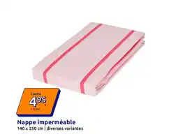 Action Nappe imperméable offre