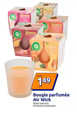 Action AIR WICK Bougie parfumée offre