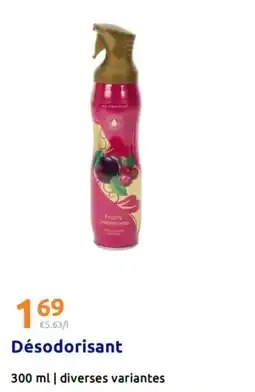 Action Désodorisant offre