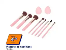 Action Pinceaux de maquillage offre