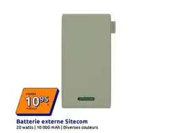 Action SITECOM Batterie externe offre