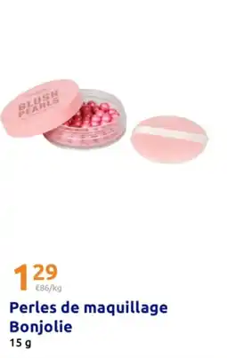 Action Perles de maquillage Bonjolie offre