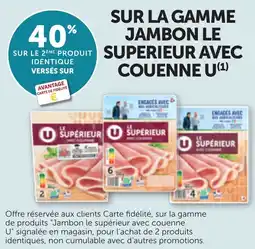Bi1 Sur la gamme jambon le superieur avec couenne u offre