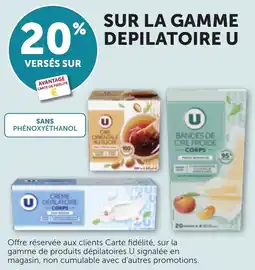 Bi1 Sur la gamme depilatoire u offre