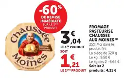 Bi1 Fromage pasteurise chaussee aux moines offre