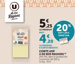 Bi1 Comte aop u de nos regions offre