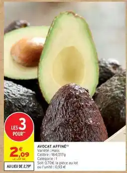 Intermarché AVOCAT AFFINE offre