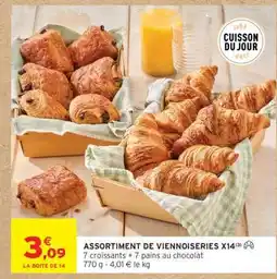 Intermarché ASSORTIMENT DE VIENNOISERIES X14 offre