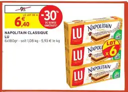 Intermarché Napolitain Classique LU offre