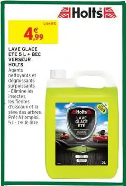 Intermarché LAVE GLACE ETE 5 L + BEC VERSEUR HOLTS offre