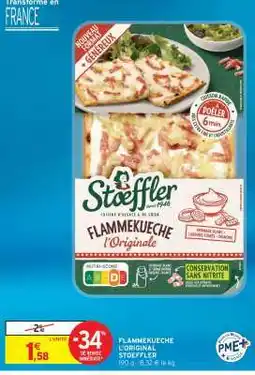 Intermarché FLAMMEKUECHE L’ORIGINALE STOEFFLER offre