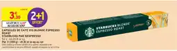 Intermarché CAPSULES DE CAFÉ X10 BLONDE ESPRESSO ROAST offre