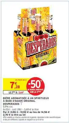 Intermarché Desperados Original offre