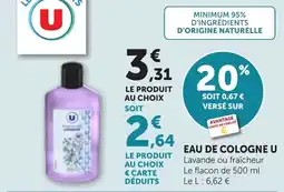 Bi1 Eau de cologne u offre