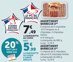 Bi1 Assortiment barbecue u offre