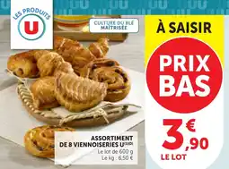 Bi1 Assortiment de 8 viennoiseries u offre