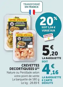 Bi1 Crevettes decortiquees u offre