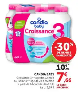Bi1 Candia baby offre
