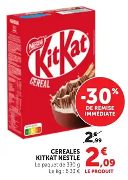 Bi1 Cereales kitkat nestle offre