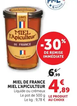 Bi1 Miel de france miel l'apiculteur offre