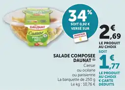 Bi1 Salade composee daunat offre