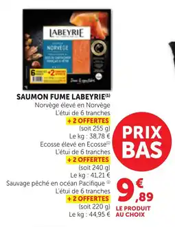 Bi1 Saumon fume labeyrie offre