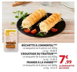 Bi1 Bûchette à l'emmental offre