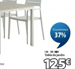 JYSK Table de jardin offre