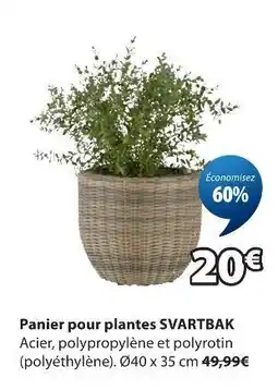JYSK Panier pour plantes svartbak offre