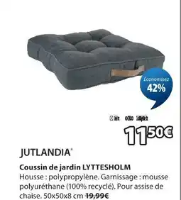JYSK Jutlandia coussin de jardin lyttesholm offre