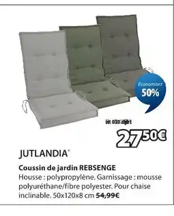 JYSK Jutlandia coussin de jardin rebsenge offre