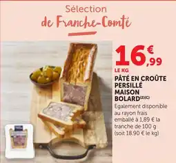 Bi1 Pâté en croûte persillé maison bolard offre