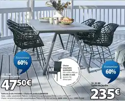 JYSK Table de jardin fausing offre