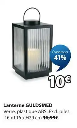 JYSK Lanterne guldsmed offre