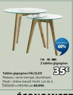 JYSK Tables gigognes falsled offre
