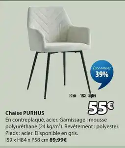 JYSK Chaise purhus offre