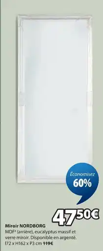 JYSK Miroir nordborg offre