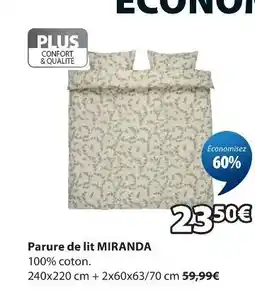 JYSK Parure de lit miranda offre