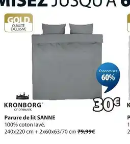 JYSK Kronborg parure de lit sanne offre