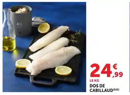 Bi1 Dos de cabillaud offre
