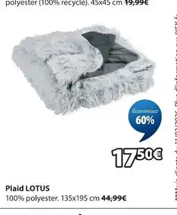 JYSK Plaid lotus offre
