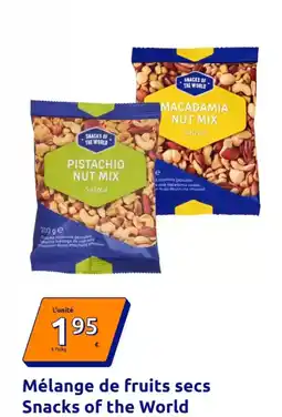 Action Mix - mélange de fruits secs snacks of the world offre