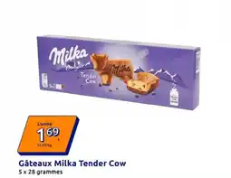 Action Milka - gâteaux offre
