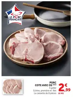 Bi1 Porc cote avec os offre