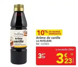 METRO Arôme de vanille offre